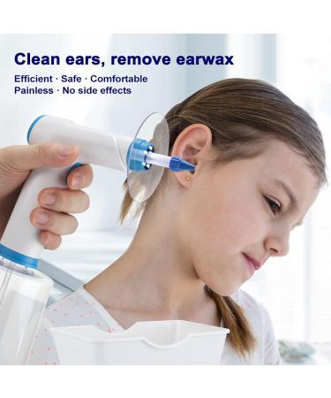 Earwax Rinse Cleansing Kit Prevent Splashing Keep Safety Electric Ear Wax Removal Kit for Ear Care - Buy Online on GoSupps.com