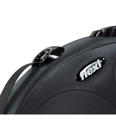 Flexi Retractable Dog Leash 16 ft - Medium/Large Black | Premium Pet Leash for Dogs - Buy Online on GoSupps.com