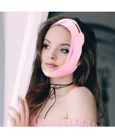 V Face Facial Slimming Strap Slimming Chin Strap Face Tape Facial Belt Anti Aging Face Shaper Band Face Lifting up Belt Chin Lift Strap Compact Tool Silica Gel - Buy Online on GoSupps.com