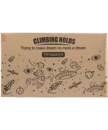 Trymaker Climbing Grips Set - 20 Pieces Children's Climbing Stones for Indoor & Outdoor Walls - Buy Online on GoSupps.com