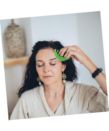 Beaupretty 6-Piece Jade Massage Comb Set | Multifunctional 8-Teeth Face & Head Massage Tools | International Shipping - Buy Online on GoSupps.com
