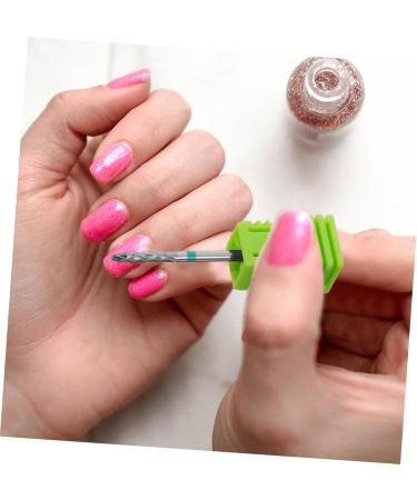 MERRYHAPY Nail Polisher Nail Art Drill Bits Women Manicure Supplies Manicure Nail Bits Nail Bits for Nail Drill Nails Drill Bits Safety Bits for Nail Drill Manicure Accessories 7.00X1.30X1.30CM Green - Buy Online on GoSupps.com