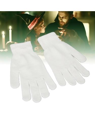 Dark Glowing Gloves Fluorescen Knit Gloves Night Glowing Hand Decoration For Festival Party Halloween - Buy Online on GoSupps.com