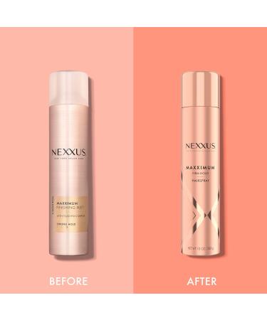 Nexxus Maximum Hold Finishing Hair Spray for Control Hold Hairspray for Women Hair Styling 10 oz - Buy Online on GoSupps.com