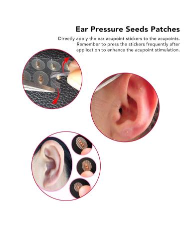 Acupressure Ear Pellets & Acupuncture Samples | Ear Cup Sticker Set & Healing Crystals | Enhance Wellness Internationally - Buy Online on GoSupps.com