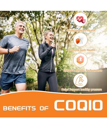 CoQ10 200mg Softgels - Antioxidant Supplement for Energy | 100 Count 50 Days Supply - Boost Your Health - Buy Online on GoSupps.com