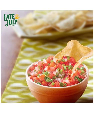 Late July Organic White Corn Tortilla Chips Dippers - 7.4 oz Bag - Buy Online on GoSupps.com