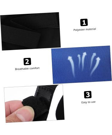 FRCOLOR 3D Sleep Mask Blindfold - Blockout Eye Covers for Sleeping | Silk & Sponge Travel Eye Mask | Perfect for Airplane & Home Use - Buy Online on GoSupps.com