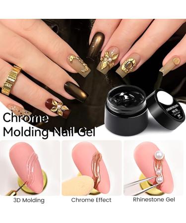  Humdcdy Solid Nail Gel | LED/UV Nail Modeling Glue | 7ml Non-Stick Builder Glue Manicure Supplies for Home Indoor School and Travel - Buy Online on GoSupps.com