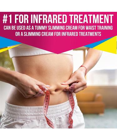 Slimming Hot Cream Fat Burner for Tummy - Skin Tightening & Cellulite Reduction - Sweat Cream for Enhanced Workouts - Moisturizing Pre & Post Workout Lotion - Buy Online on GoSupps.com