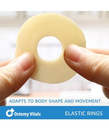 OstomyVitals | Buy Ostomy Barrier Rings & Stoma Rings Pack of 10 for Optimal Comfort | Fast International Shipping - Buy Online on GoSupps.com