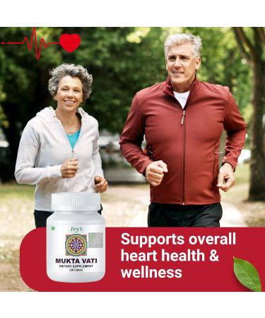 Ivy's Mukta Vati Herbal Tablets - Ayurvedic Formula for Heart Health - Buy Online on GoSupps.com