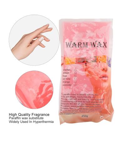 Paraffin Wax Refill 15.9oz - Relieve Muscle Pain & Enhance Beauty | Peach Scented for Home & Salon Use - Buy Online on GoSupps.com