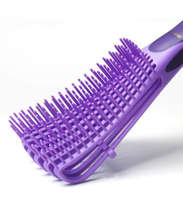Bestool Hairbrush for Natural Afro Hair 3A-4C | Detangling & Texturizing Tool for Wavy Curly Hair | Wet/Dry Use (Violet) - Buy Online on GoSupps.com