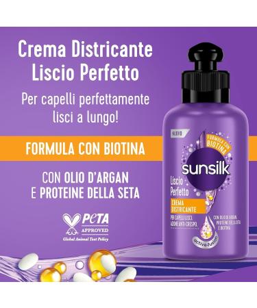 Unilever Sunsilk Perfect Smooth Detangling Cream 12 pieces cream for longlasting smooth hair without rinsing 200 ml + Italian Gourmet Polpa 400 g - Buy Online on GoSupps.com