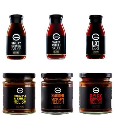 Galloway Sauce Pick N Mix - Create Custom Sauce Combo with 5+ Flavours | SeaFood Bramley Apple Tartare Cranberry | Sauce Gift Set for Sauce Lovers - Pack of 2