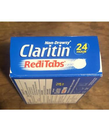 Claritin RediTabs 24 Hour Allergy Medicine Non-Drowsy Allergy Relief Loratadine Antihistamine Tablets 60 Count - Buy Online on GoSupps.com
