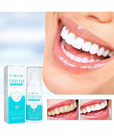 2Pcs Teeth Whitening Mousse Mouthwash - Stain Removal & Brightening - Buy Online on GoSupps.com
