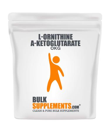 BulkSupplements.com OKG (L-Ornithine a-Ketoglutarate) Powder - Nitric Oxide Supplement - Energy Supplement - Oxygen Boost - Nitric Oxide Booster - Muscle Mass (250 Grams - 8.8 oz) 8.81 Ounce (Pack of 1)
