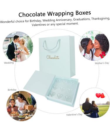 ifundom 1pc Chocolate Box Chocolate Candy Heart-Shaped Box Blue 1 count (Pack of 1) - Buy Online on GoSupps.com