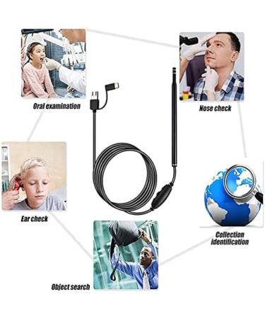 Ear Endoscope 2022 New 3-in-1 Otoscope Cleaner Ear Cleaner WiFi Endoscope Hilarious123 - Buy Online on GoSupps.com