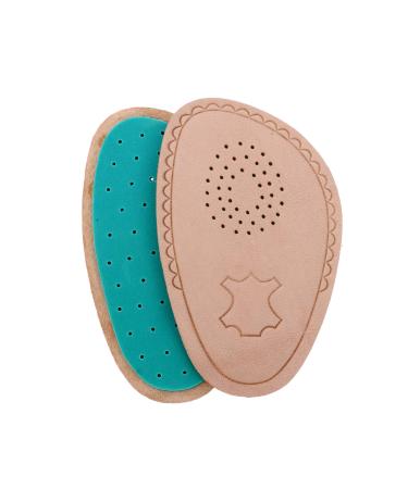 Healeved 1 Pair Sole Pad Anti Slip Shoe Insoles Anti- Insoles Metatarsal Pad High Heel Inserts Crutch Handle Covers Metatarsal Foot Pads for Women Womens Shoe Inserts Half Insoles Leather