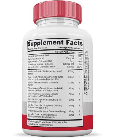 (2 Pack) Gluco Revive Pills 688MG Glyco Support Premium Formula Gluorevive Glycogen Support Formulated Hawthorne Hibiscus Garlic Juniper Powder Olive Forskolin Green Tea Extract 120 Capsules 60 Count (Pack of 2) - Buy Online on GoSupps.com