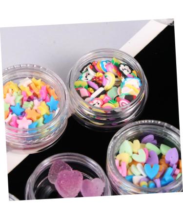 Housoutil 1 Set Nail Decorations for Nail Art Manicure Polymer Clay Sticker Nail Stickers for Nail Art Sticker for Nails DIY Nail Art Accessories Fruit Decor Fudge Gem 4X4X2cm As Shown B - Buy Online on GoSupps.com