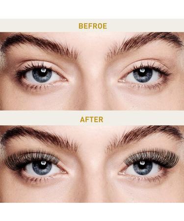 D-14 mm B 47 Cluster Lashes - 72 Clusters | Natural DIY Soft Fluffy Eyelash Extensions - Buy Online on GoSupps.com