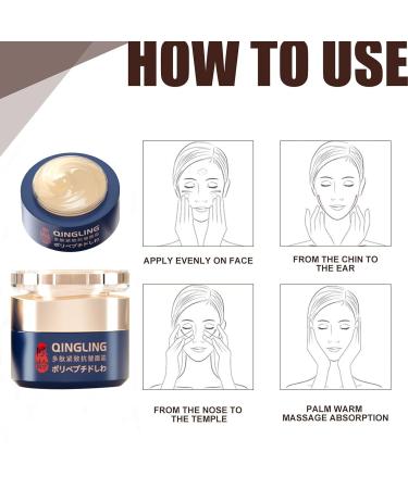 Qingling Wrinkle Removal Cream - Japanese Polypeptide Anti-Wrinkle Face Cream for Women (1PC) | Shop Internationally - Buy Online on GoSupps.com