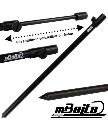Magic Baits Black Bankstick Rod Holder | Adjustable 30-50cm | Premium Fishing Accessory for Global Shipping - Buy Online on GoSupps.com