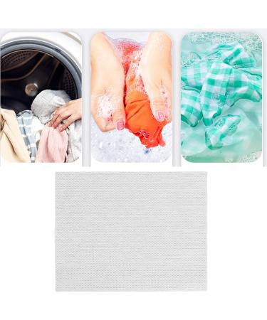 100pcs Laundry Color Catcher Disposable Colour Collector Cloth Fast Absorbtion Color Absorber Laundry Sheets Anti Stain Dye Grabbing Sheets for Home School or Apartment - Buy Online on GoSupps.com