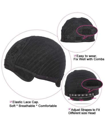 PANEWAY Brazilian Body Wave Short Human Hair Wig with Bangs - 12 Inch Natural Color | For Black & White Women - Buy Online on GoSupps.com