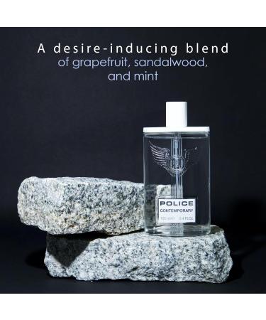 Police Contemporary Fragrance for Men - Woody Scent - Opens with Bergamot and Juniper Blended with Lavender Musk and Rosemary - for Distinctive Modern Gentlemen - 3.4 oz EDT Spray - Buy Online on GoSupps.com
