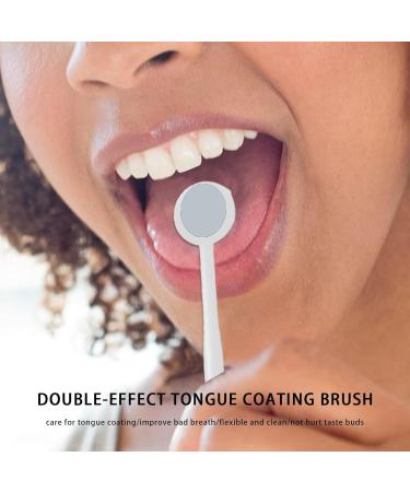 Higyee Tongue Brush - Ergonomic Portable Cleaning Brush for Oral Hygiene & Fresh Breath | Travel Case Included - Buy Online on GoSupps.com