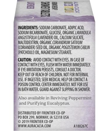 Aura Cacia Shower Tablet Relaxing Lavender 3 oz. (Pack of 3) Lavender 3 Ounce (Pack of 3) - Buy Online on GoSupps.com