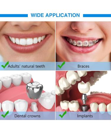 24-Piece Interdental Brushes for Braces - Mini Dental Floss with Lid | Gap Toothpick Cleaning - 0.8mm 4 Colors - Buy Online on GoSupps.com