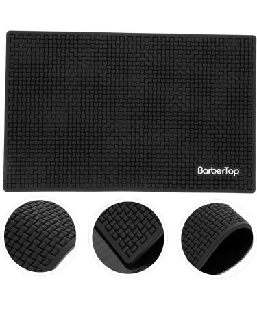 Angoily Hair Tools Anti-slip Mat Barber Organizer Station Barber Station Mat Hair Styling Tool Mat Salon Silicone Mat Clippers Mat Barber Mat Silica Gel Magnetic Hair Scissors - Buy Online on GoSupps.com