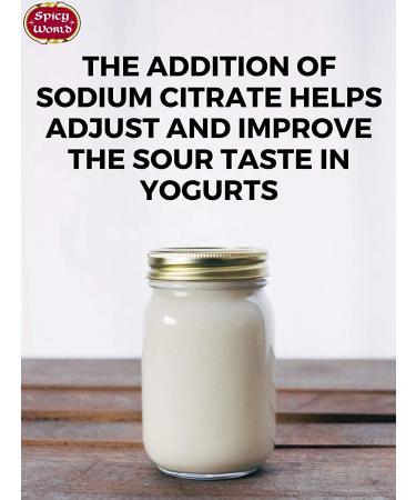 Sodium Citrate Powder 8oz - Food Grade Non-GMO Emulsifier for Cheese, Spherification & Molecular Gastronomy - Buy Online on GoSupps.com