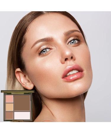 Cream Concealer Palette - Cream Foundation Palette | Light to Neutral Conceal Trouble Spots Dullness Dark Circles Correct Discolorations Camouflage Imperfections Covers Redness 03# - Buy Online on GoSupps.com