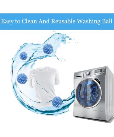 Pack of 12 Washing Balls for Washing Machine Dryer Ball Reusable Dryer Balls Laundry Dryer Drying Ball for Home Clothing Cleaning - Buy Online on GoSupps.com