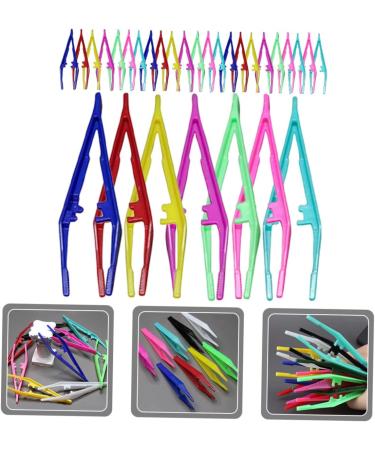 Buy Beatifufu 30-Piece Plastic Eyebrow Tweezers Set for Women | Portable Trimmer & Nose Hair Cutter - Perfect for Face Hair Removal - Buy Online on GoSupps.com