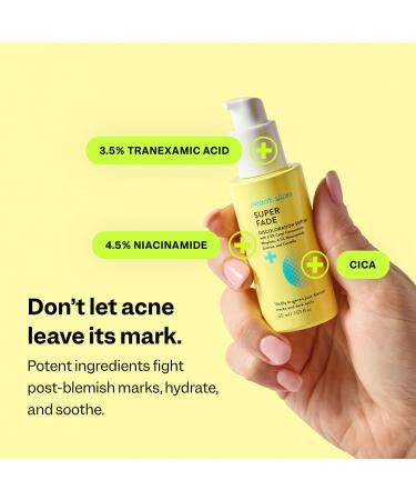 Peach Slices - Super Fade Discoloration Serum for Face (1.01 oz) - Dark Spots Hyperpigmentation Uneven Skin - Niacinamide Serum - Tranexamic Acid - Vegan & Cruelty Free - Korean Skin Care & Beauty - Buy Online on GoSupps.com