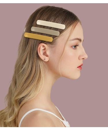 10 Pcs French Hair Barrettes - Vintage Metal Snap Clips for Women and Girls - Buy Online on GoSupps.com