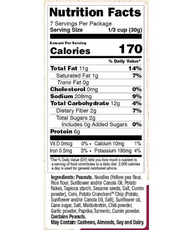 Majans Bhuja Gluten Free Snack Mix - Non-GMO, Preservative-Free, Vegetarian, 7oz Beer Mix - Buy Online on GoSupps.com