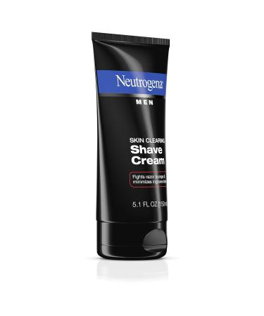 Neutrogena Men Skin Clearing Shave Cream - Oil-Free Prevents Razor Bumps & Ingrown Hairs 5.1 fl. oz - International Shipping Available - Buy Online on GoSupps.com