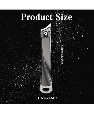 Dimeho Ingrown Nail Clipper Angled Thick Nail Cutters with Slant Curved Blade Stainless Steel Finger Nail Clippers Podiatrist Toenail Trimmer Tool for Pedicure Manicure Pain Relief Finger Toe - Buy Online on GoSupps.com
