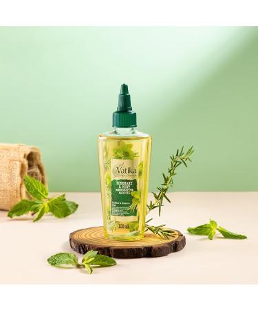 Vatika Afro Naturals Rosemary & Mint Restorative Hair Oil - 100 ml | Balances Soothes & Nurtures Hair With Natural Blend - Buy Online on GoSupps.com