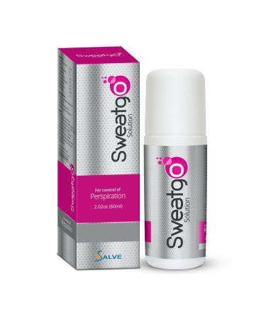 Sweat Go Roll-On - (2 Oz/60ml) /Antiperspirant Deodorant for Man & Woman (Unisex)- Classic