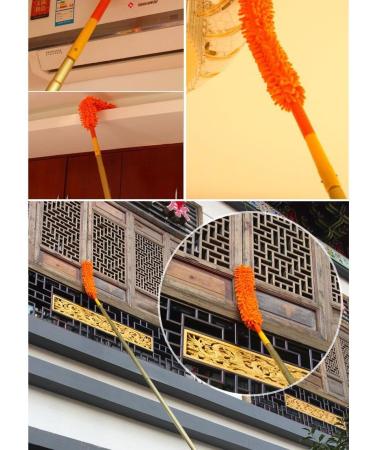 9.5M Telescopic Pole Household Brush Window Wipers Door Head and Exterior Wall High-rise Cleaning Products Glass Cleaning Tools Photovoltaic Panel Cleaning 7.7M/25.2FT - Buy Online on GoSupps.com